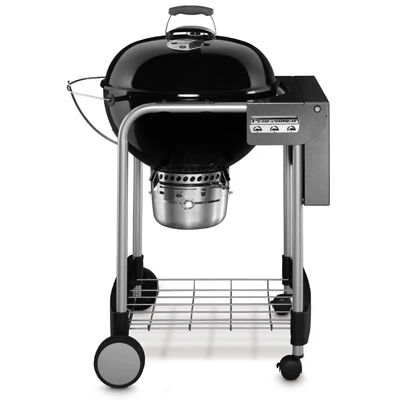 Performer Charcoal Grill with Black Porcelain Finish, 22 Inch Diameter Cooking Surface