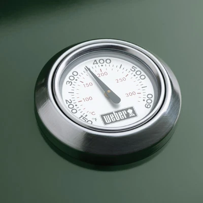 Original Premium Charcoal Kettle Grill, Green, 22 Inch Diameter