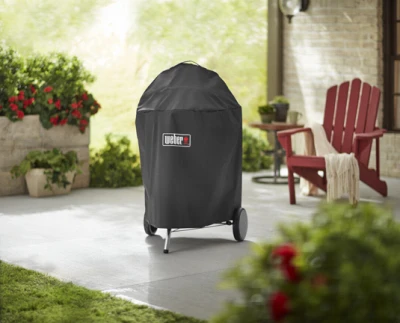 Premium Grill Cover for Eighteen Inch Charcoal Grills Durable Weather Resistant