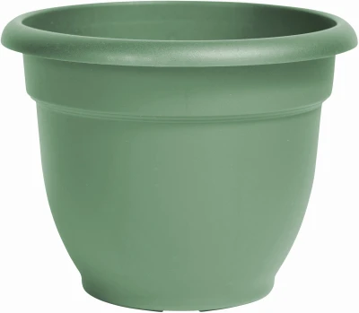 Ariana Planter, Plastic, Self-Watering, Bell Shape, Living Green, 10 In.