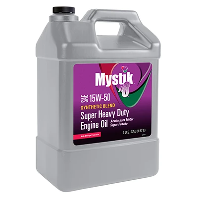 Heavy-Duty Synthetic Blend Engine Oil 15W-50, 2 Gallons