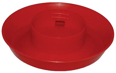 Screw-On Poultry Watering Base, Attaches to Qt. Jar