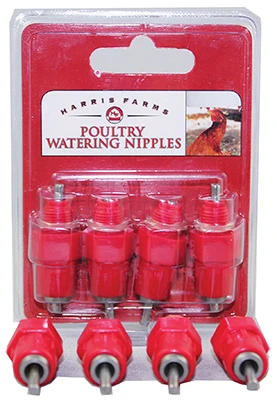 4PK Poultry WTR Nipple