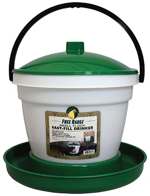 Poultry Drinker, Small Flock, 3.5 Gallon