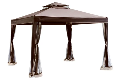 Weist Gazebo With Canopy & Netting, 10 x 10 Ft.