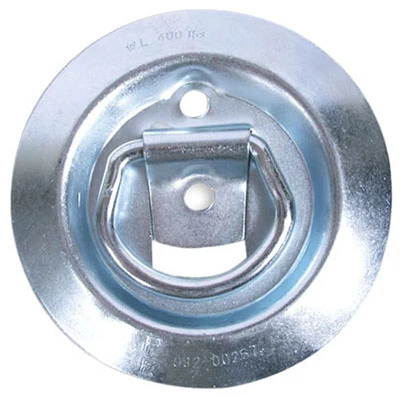 Surface-Mounted Rope Ring Hardware Accessory for Securing Ropes