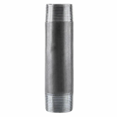 1-1/4 x 6 In. Black Pipe Nipple