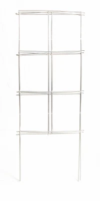 Heavy Duty Square Tomato Cage, Galvanized, 42-In.