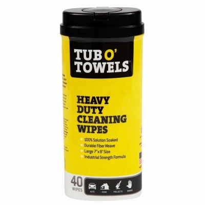 Multi-Purpose Heavy Duty Cleaning Wipes, 40-Ct.