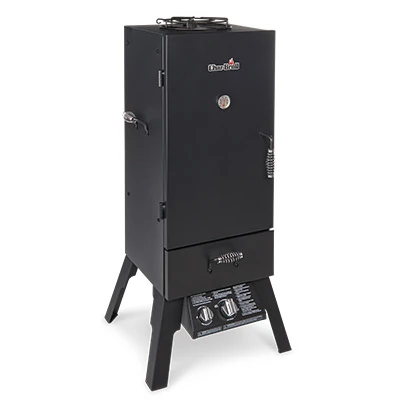 Vertical LP Gas Smoker 595 Sq. In. Cooking Space 45 In. High