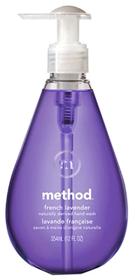 Gel Hand Wash, French Lavender, 12 oz.