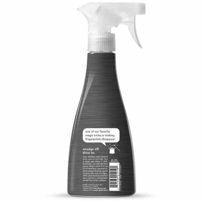 Stainless Steel Cleaner and Polish, Apple Orchard Scent, 14 Ounce Bottle
