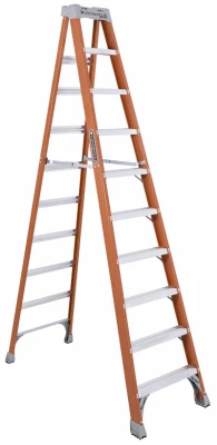 Step Ladder, Fiberglass, Type IA, 300-Lb. Rating, 10-Ft.