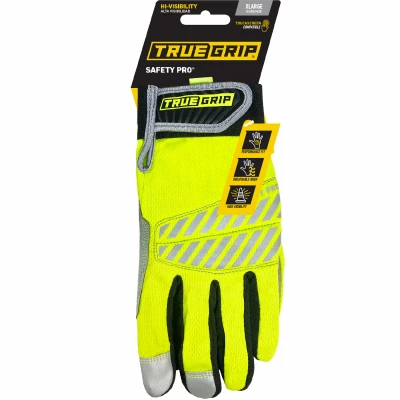 Safety Max Hi-viz High-performance Work Gloves 9844-23, Extra Large, Touchscreen Compatible