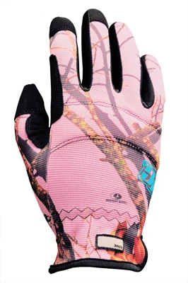 Women's Utility Glove, Mossy Oak Camo, Large - Foam Padding & Shock Absorption