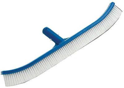 Pool Wall Brush, Curved, 18 In.