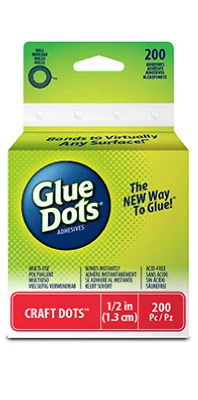 Craft Removable Adhesive Roll, 200 Count, Easy Peel and Repositionable