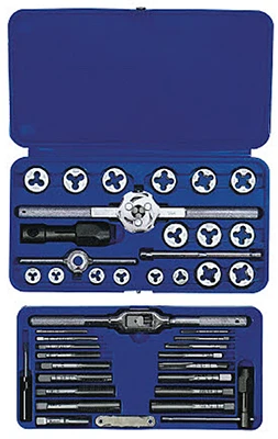 40-Pc. Fractional Tap & Die Set