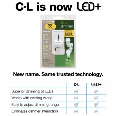 Skylark Single-Pole/3-Way Dimmer Switch, 150-Watt, Almond