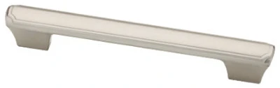 Theo Pattern Cabinet Pull, Satin Nickel, 5-In.