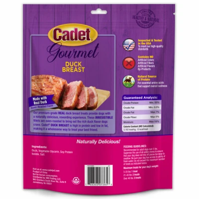 Gourmet Duck Breast Dog Treat, 14 Ounce, Single Count Package