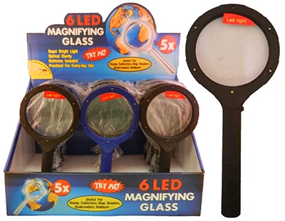 LED Lighted Magnifier Glass
