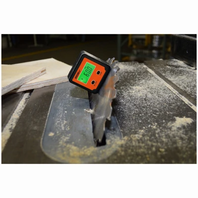 Digital Angle Locator with LCD Display and Magnetic Base for Precise Measurements