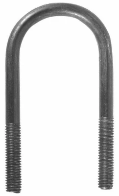 Trailer Axle U-Bolt Kit Round 3 Inch Diameter Heavy Duty Hardware Set