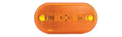 Amber Incandescent Marker and Clearance Trailer Light, 4 and 1/8 by 2 Inches