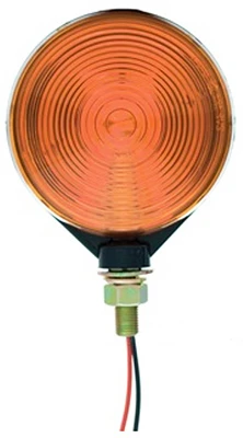 Trailer Marker and Clearance Light, Pedestal Mounted, Red and Amber Lens