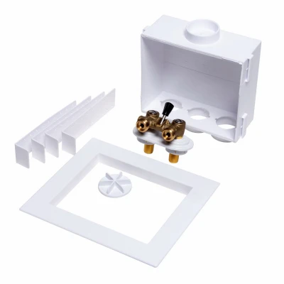 38822 Single Lever Copper Sweat Washing Machine Outlet Box