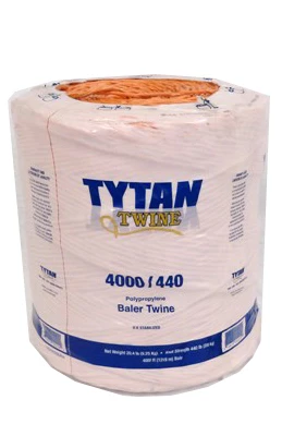 Baler Twine, Orange Poly, 440-Knot Strength, 4,000-Ft. Spool