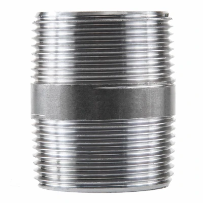1-1/4 x 2 In. Black Pipe Nipple