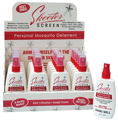 Personal Mosquito Deterrent Spray, 4-oz.