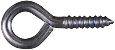 Medium Screw Eye, 1-5/16 In., 14-Pk.