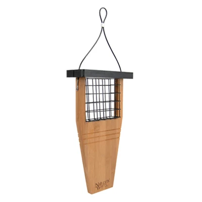 Suet Bird Feeder, Bamboo