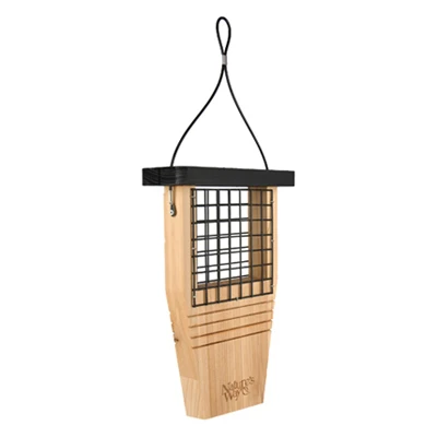 Suet Bird Feeder, Cedar