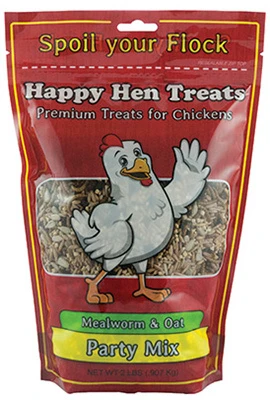 Happy Hen Party Mix™ Oat & Mealworm Happy Hen Party Mix™ Oat & Mealworm
