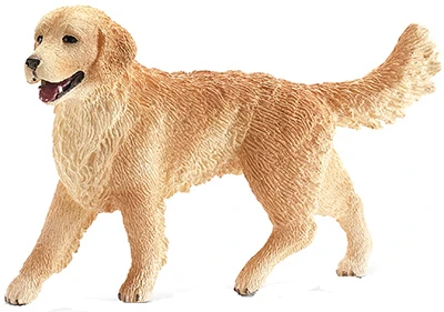 Female Golden Retriever Toy Animal Figure, Ages 3 & Up