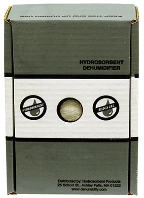 Desiccant Moisture Absorber For Gun Safes, 450 Gram Reusable Box