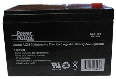 Electric Fence Battery, S50, 12-Volt, 12-Amp