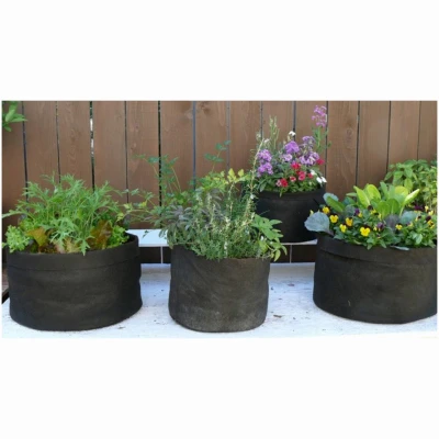 Pepper & Vegetable Container Garden, Black Fabric, 10-Gallons