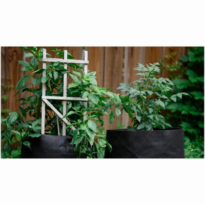 Pepper & Vegetable Container Garden, Black Fabric, 10-Gallons