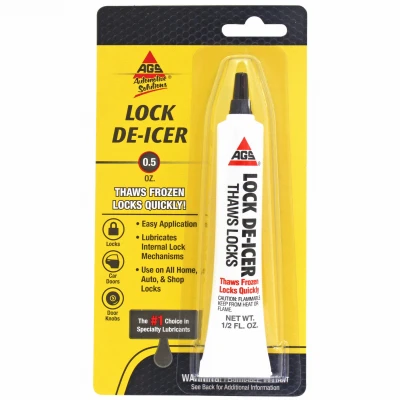 Lock De-Icer, 1/2-oz.