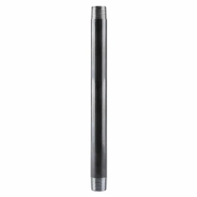 3/4 x 10 In. Black Pipe Nipple