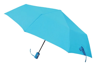 Automatic Super Mini Umbrella, 42-inch Arc Coverage, Assorted Colors