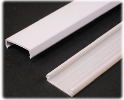 ***5'WHT Plas Wire Channel***