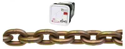 Binder Chain, Clevis Hook, 5/16 In. x 20 Ft., 3-Pk.