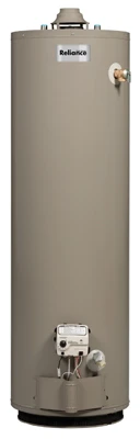 Tall Water Heater, Natural Gas, 40,000 BTU, 50 Gallons