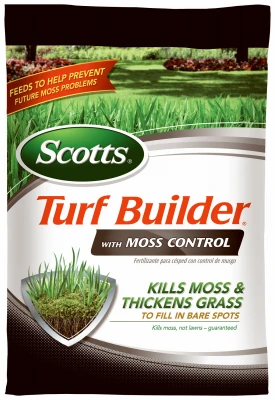 Turf Builder with Moss Control, 50 Lbs., Covers 10,000 Sq. Ft
